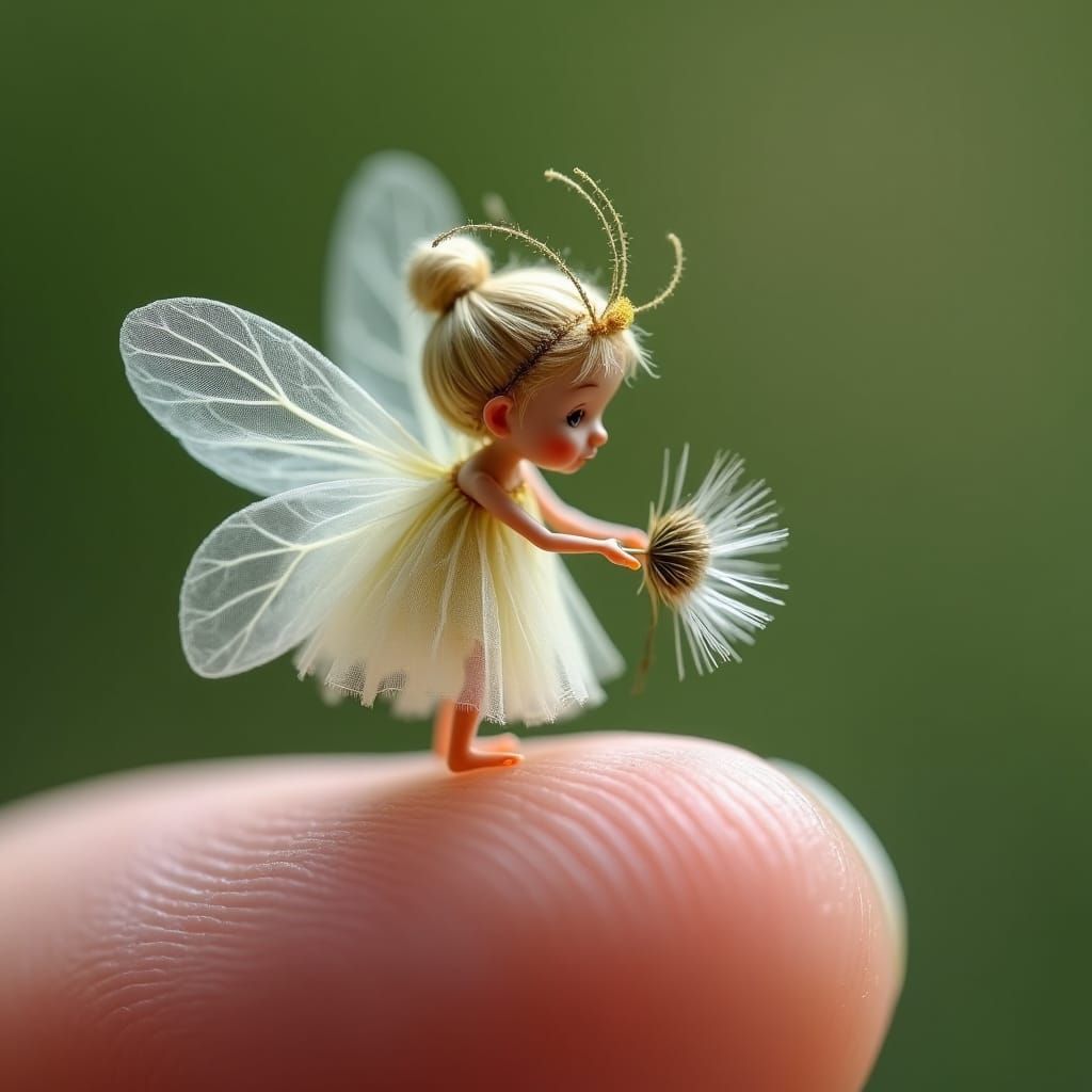 Thumbelina  by @annevibb