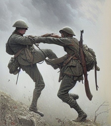Duel at no Man's Land