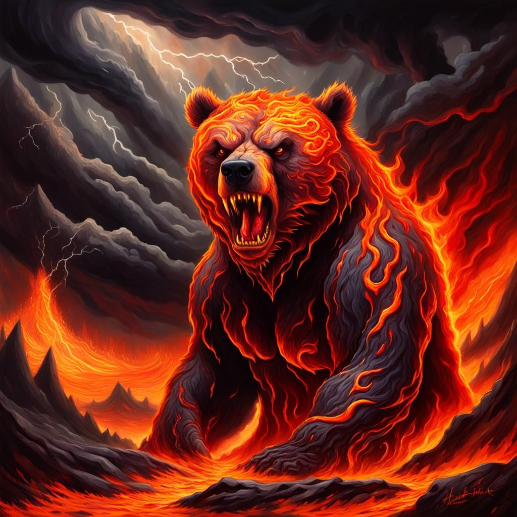 lava bear