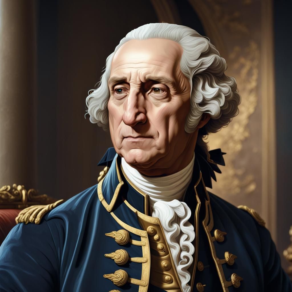 George Washington - AI Generated Artwork - NightCafe Creator