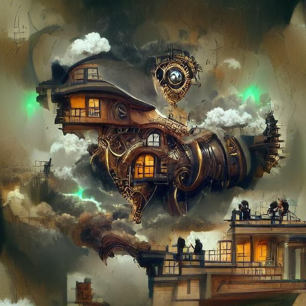 Steampunk House 