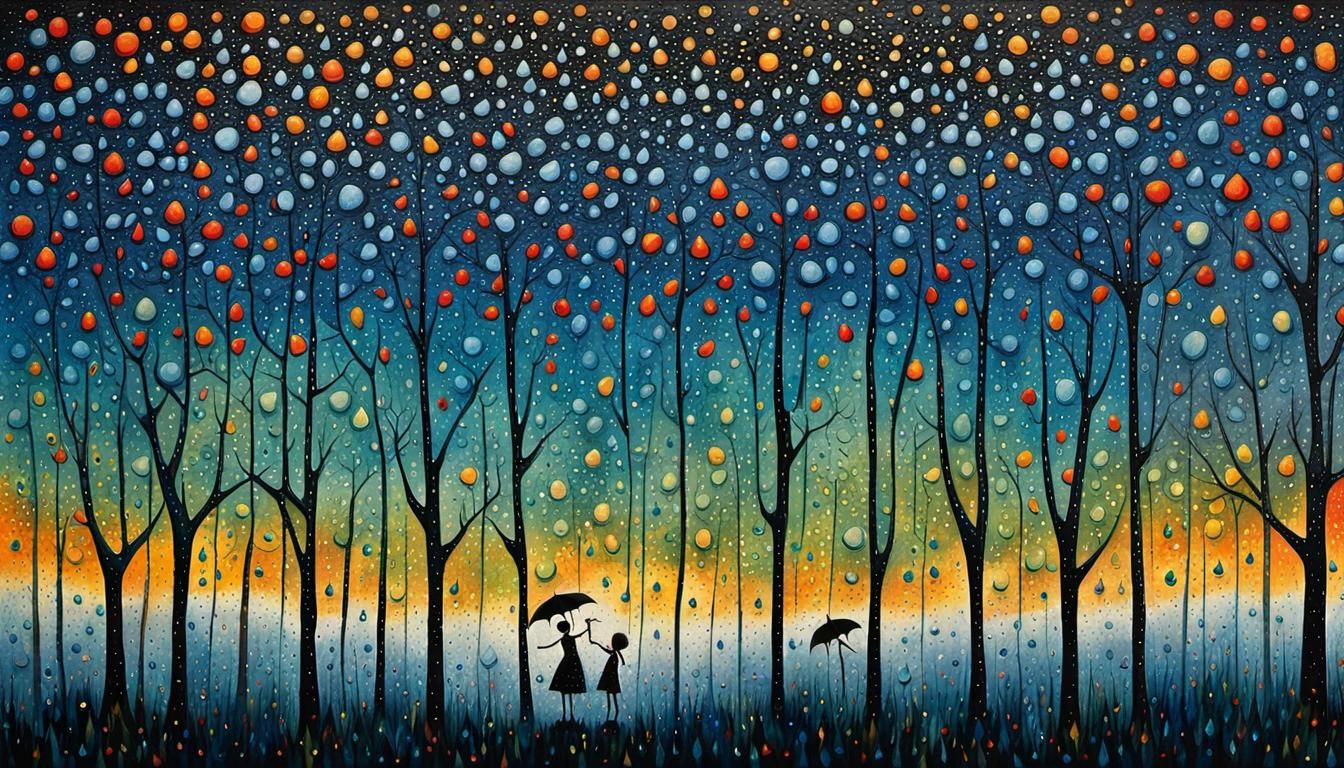 between raindrops  by @EvkaJirik