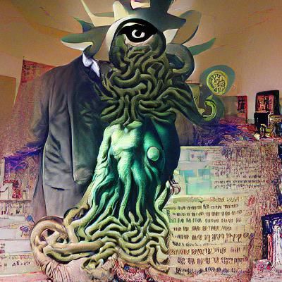 lovecraftian god of everything and nothing
