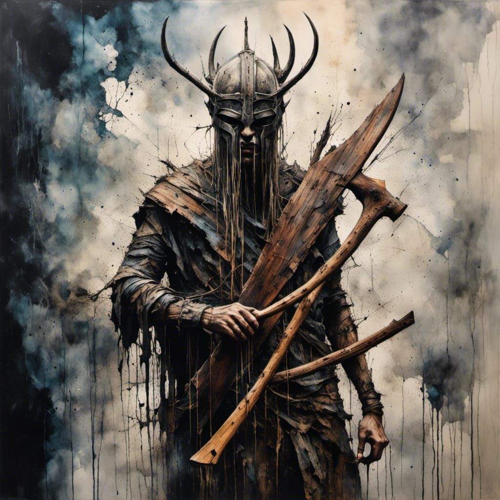 The wooden warrior