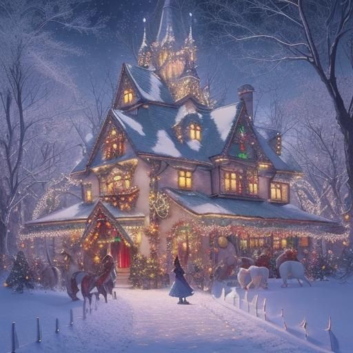 STUNNINGLY BEAUTIFUL FAIRY-TALE, FINDLY DETAILED MAGICAL CHRISTMAS ...