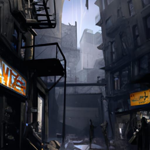 NYC dark, light and dangerous. Noir Cityscape #3 - AI Generated Artwork ...