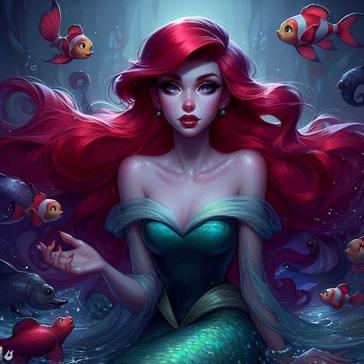 Ariel & Nemo Dark Disney