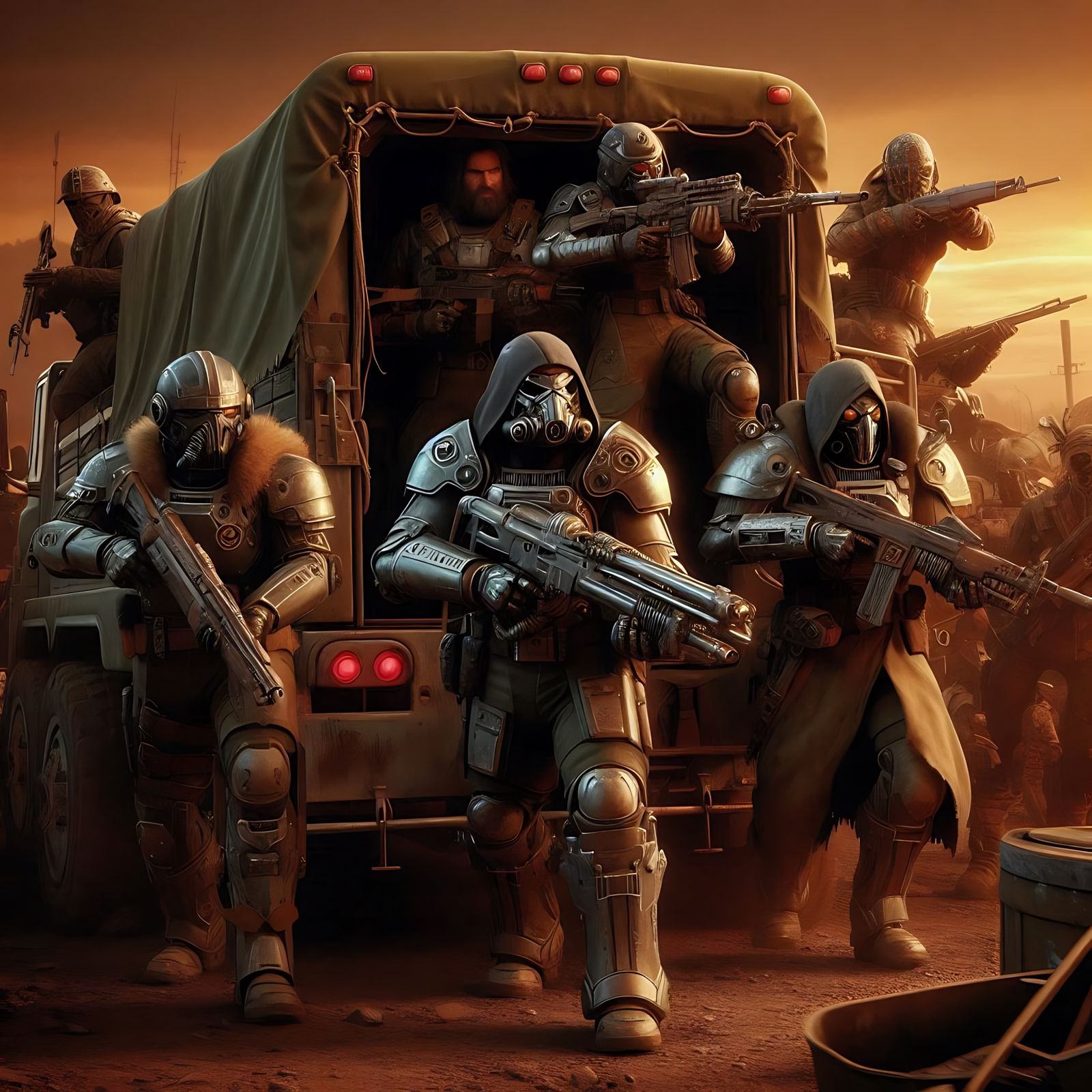 Armored Raiders (Uploaded)