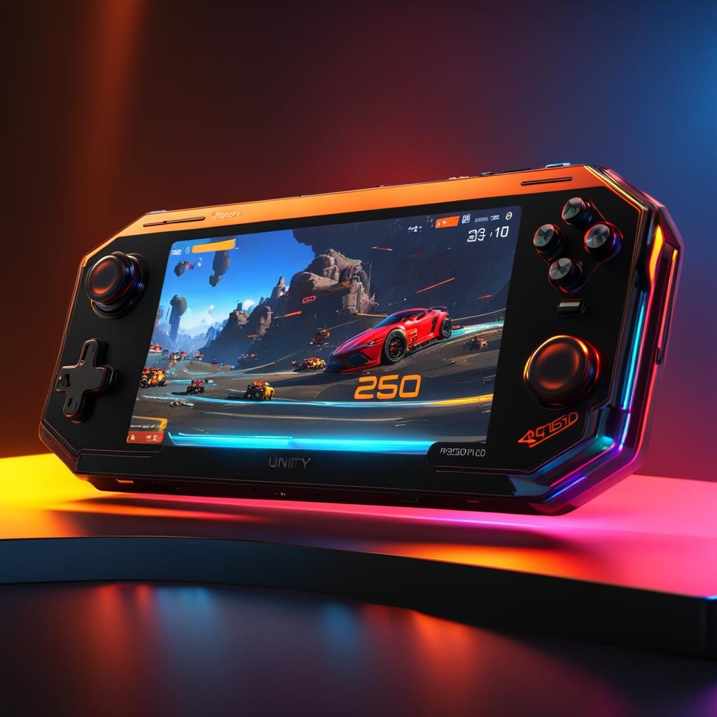 Retroid Pocket 4 Pro, 16:9, OLED Screen, Gaming Device, Blac...