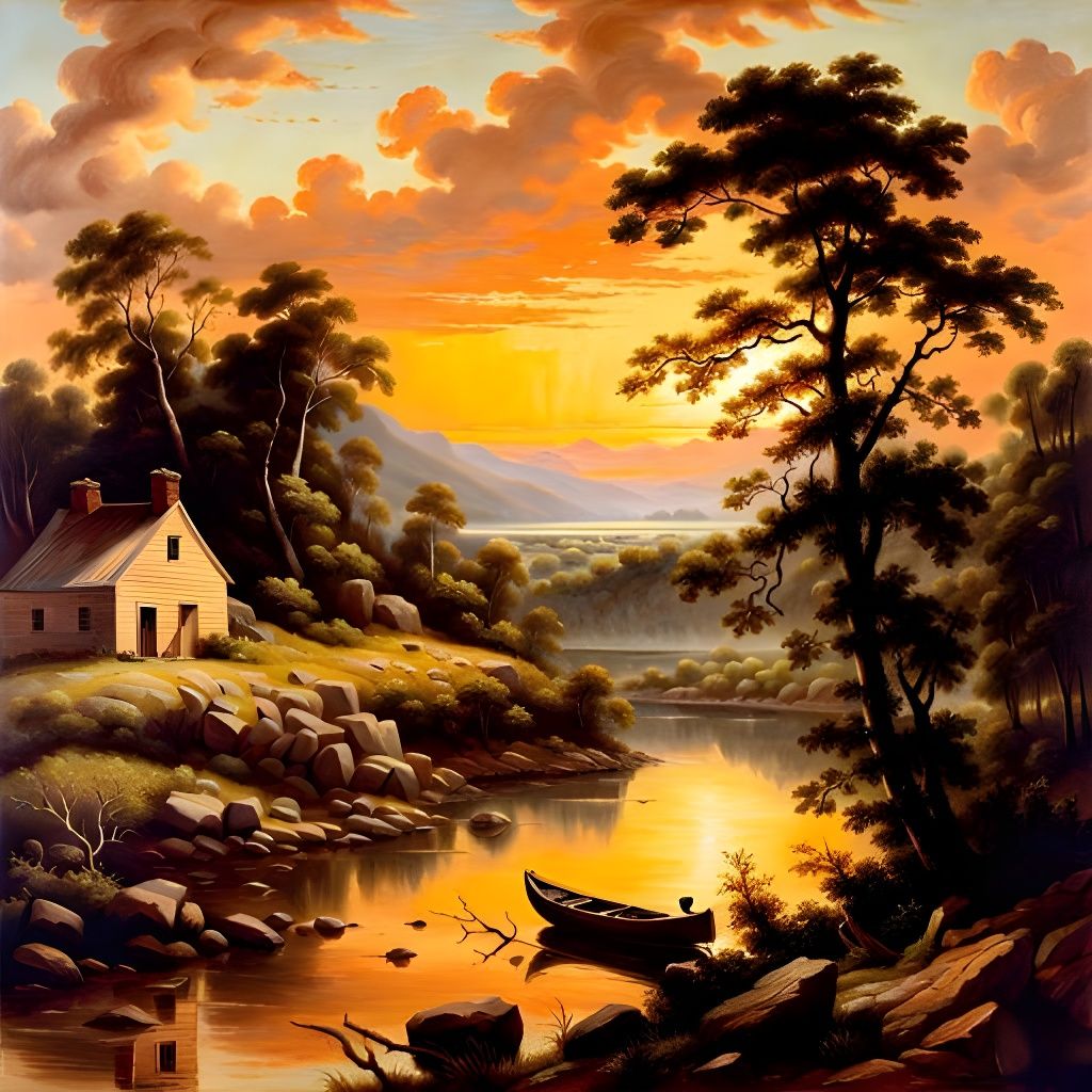 American landscape by William Casilear