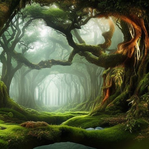 enchanted forest  by @brick