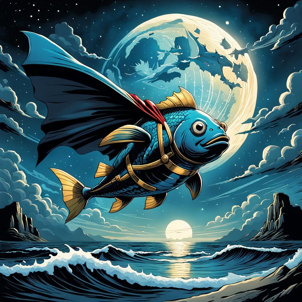 Superhero Fish