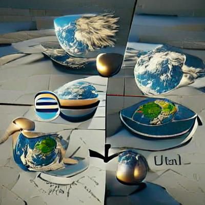 Evolution of a Flat Earth