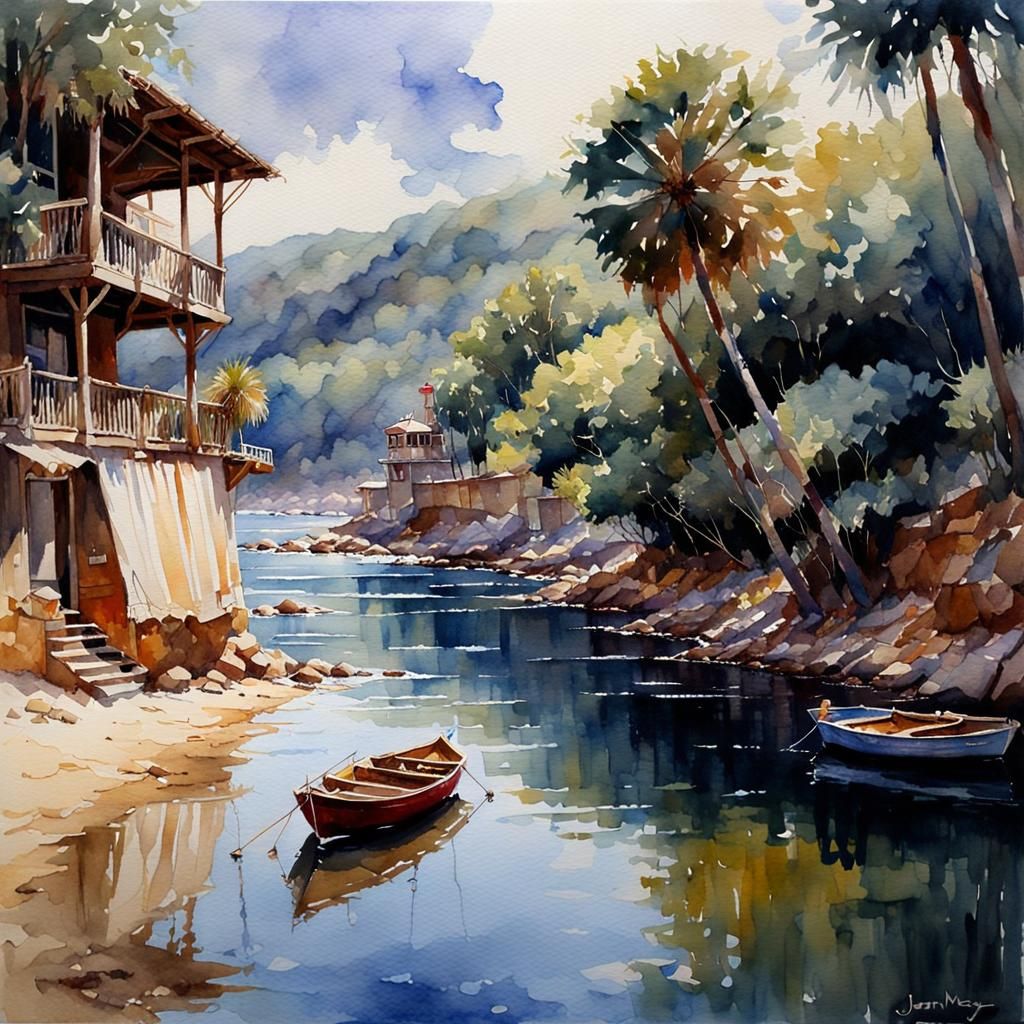 nice watercolor  by @Barsik