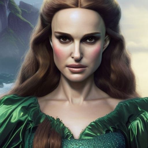 Natalie Portman as Little Mermaid - AI Generated Artwork - NightCafe ...