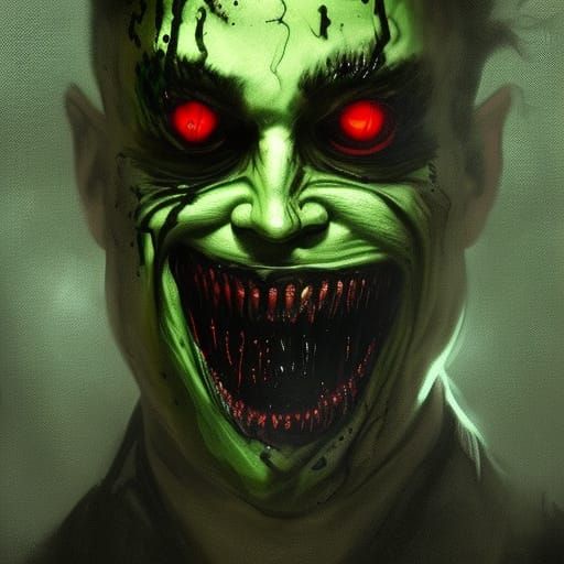 Jacksepticeye as Two-Face with half his face looking normal ...