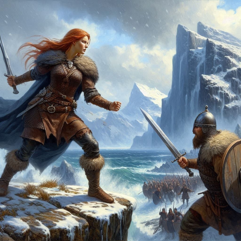 Grunhilde at Ulm's Fjord