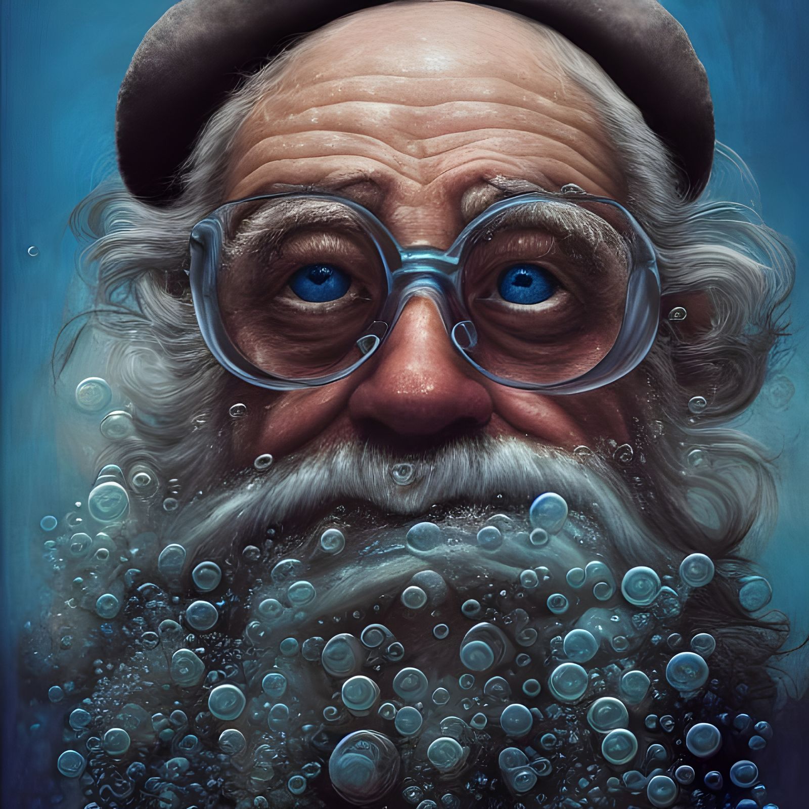 Old Man in the Sea 💦  by @lawrencelot