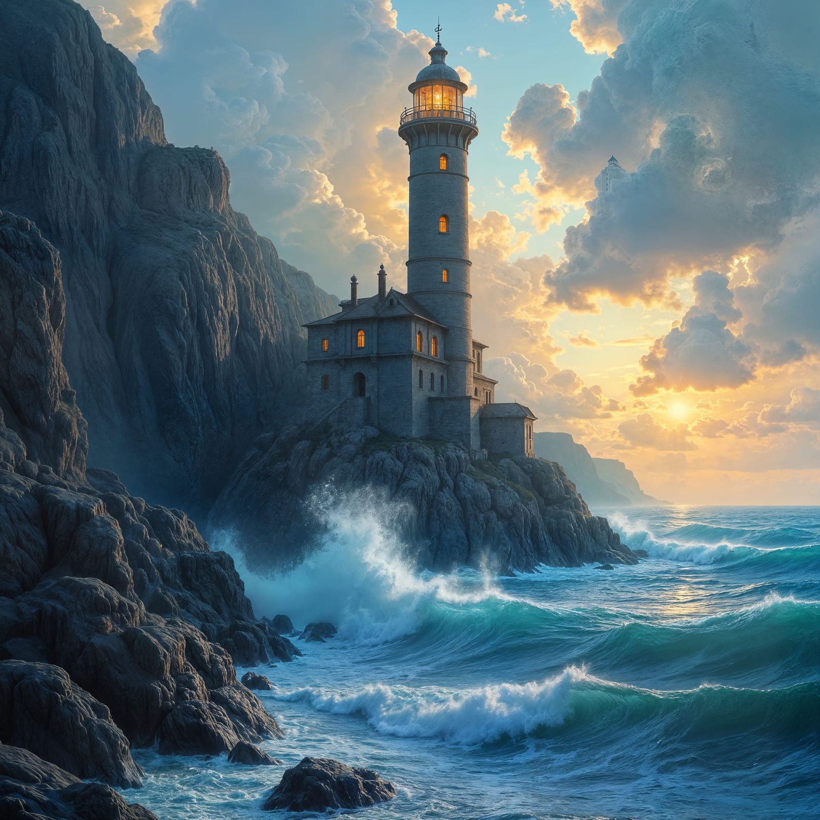 Lighthouse  by @Laevos