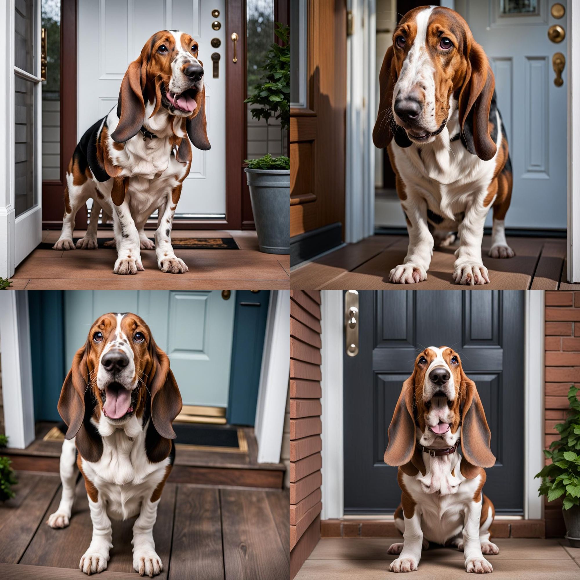 Basset barking hot sale