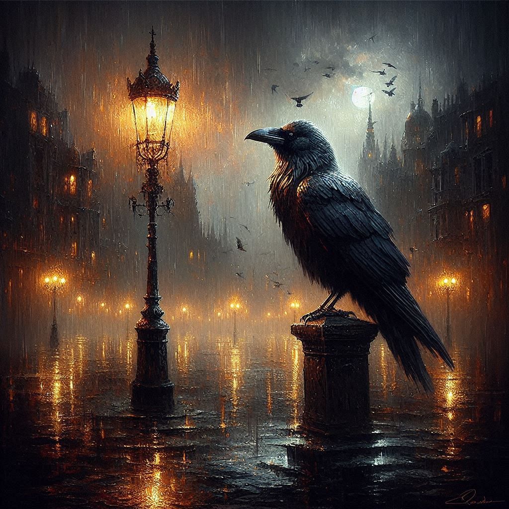 Raven: Silent Wings  by @NeuroLens