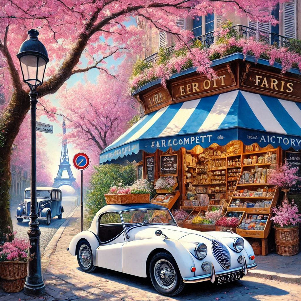 Flowershop Paris, Acryl, Anime, Victory