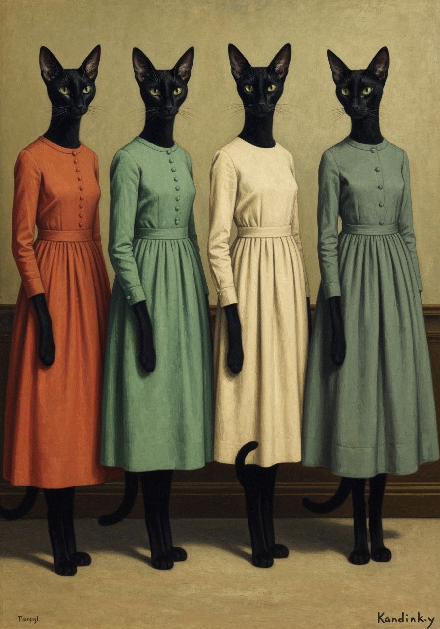 Prim and Proper kitties