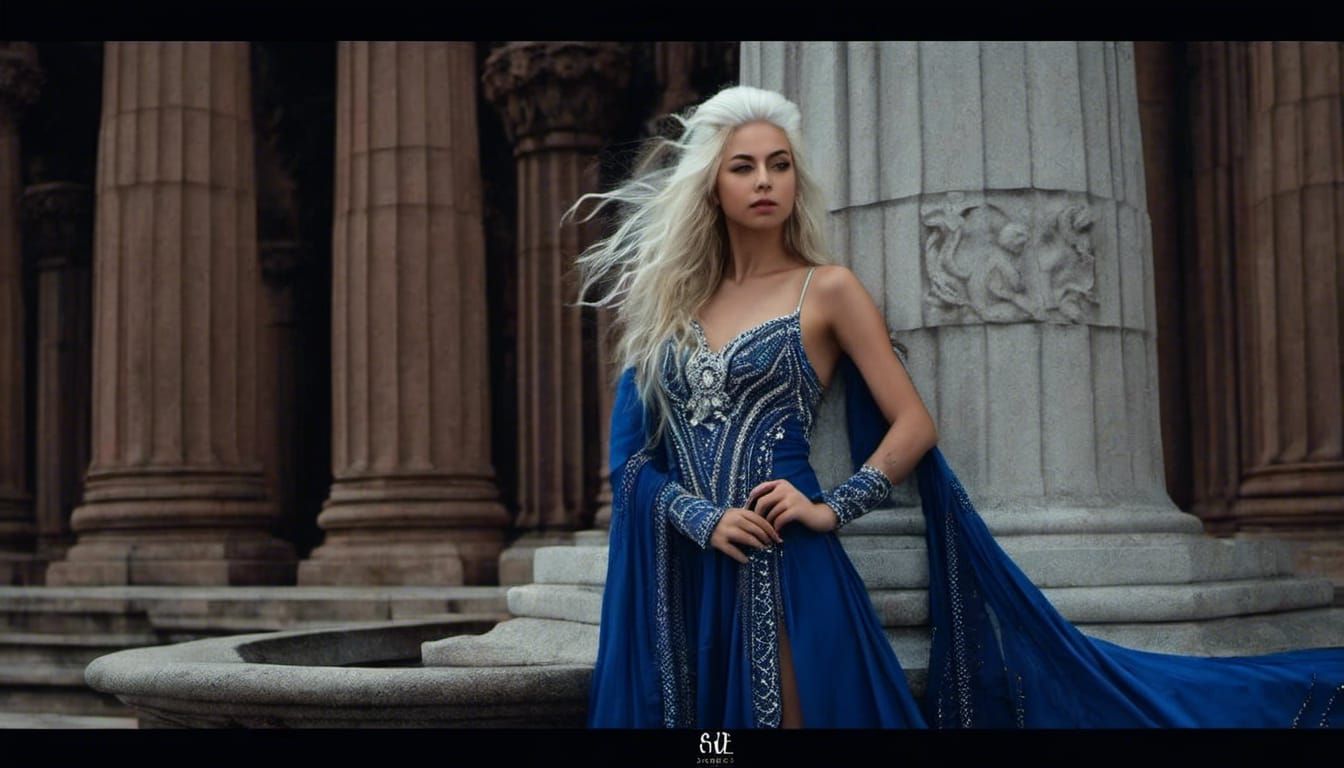 A sweeping cinematic shot of the high court of the sidhe fae...