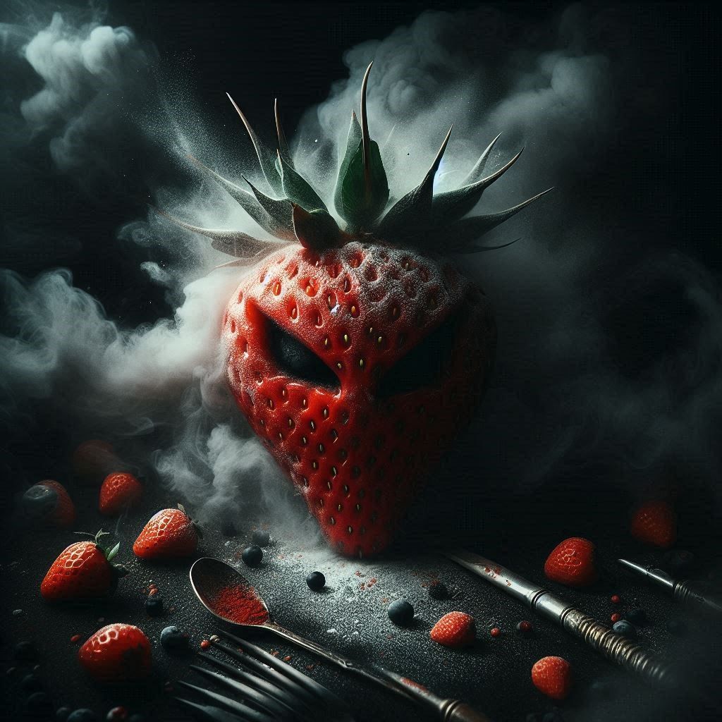 evil strawberry
