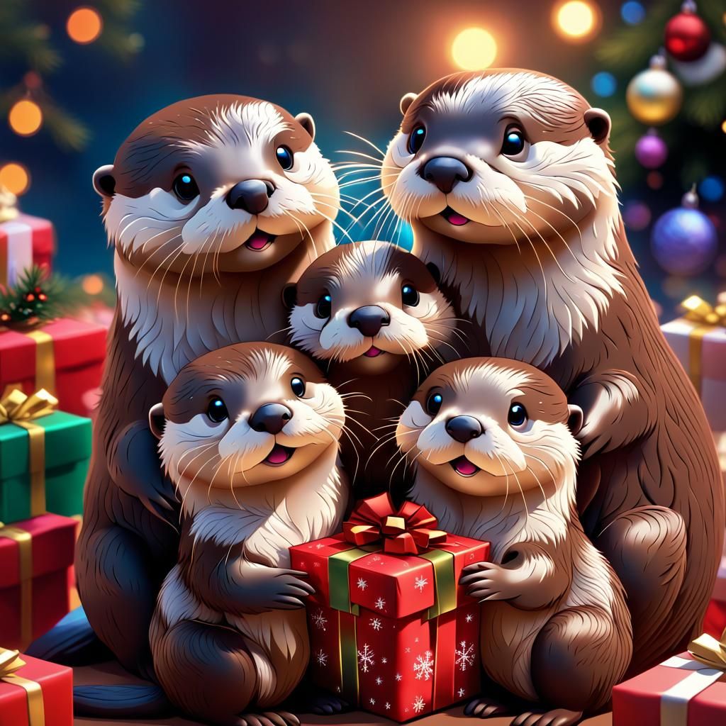 Merry Christmas!  by @ChatBlanc