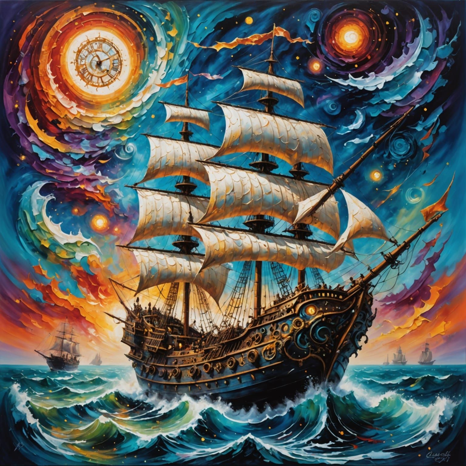 Galleon   by @lionel