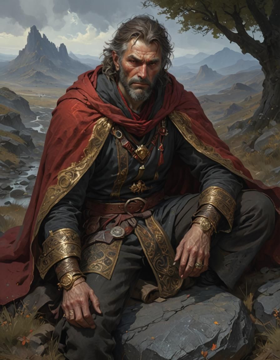 resting by the road, adventuring gets harder with age