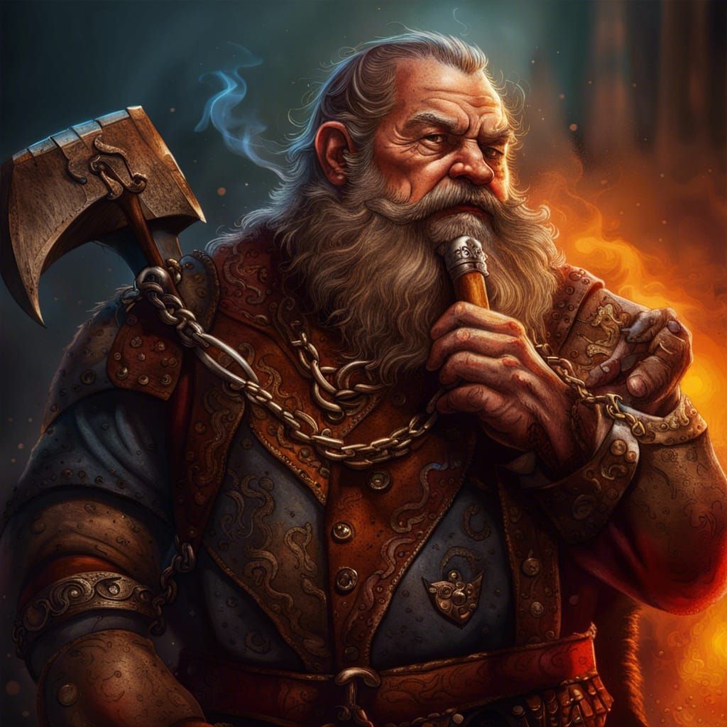 Medieval Dwarf - AI Generated Artwork - NightCafe Creator