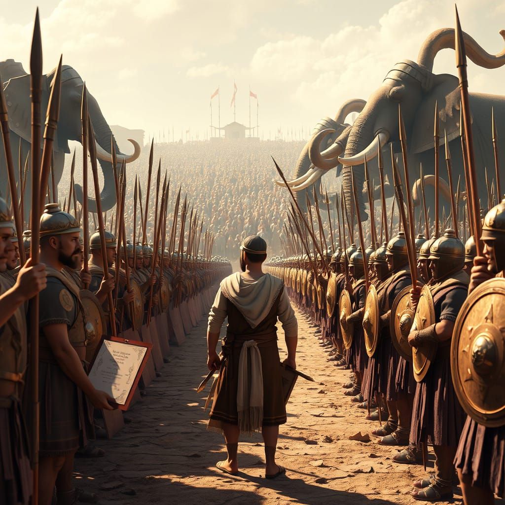 Ancient Jews Stand Resolute Against Greek Army in Dramatic 3...