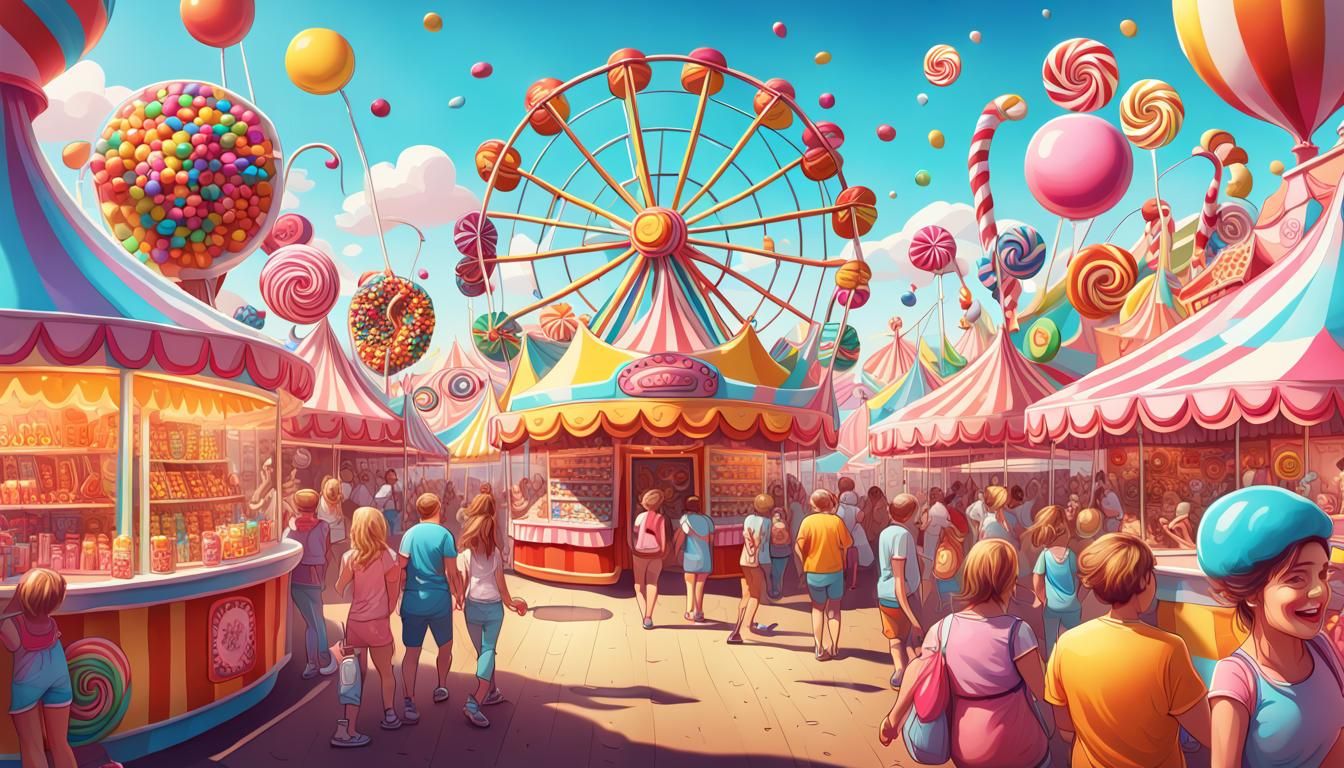 Candy Here, Candy There, Candy, Candy Everywhere!  by @Darcraven