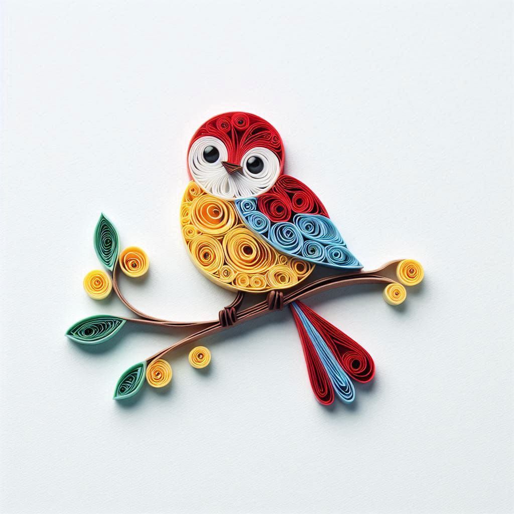 Rainbow Quilled Bird (1)