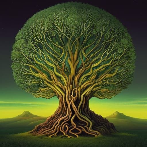 Tree of life - AI Generated Artwork - NightCafe Creator