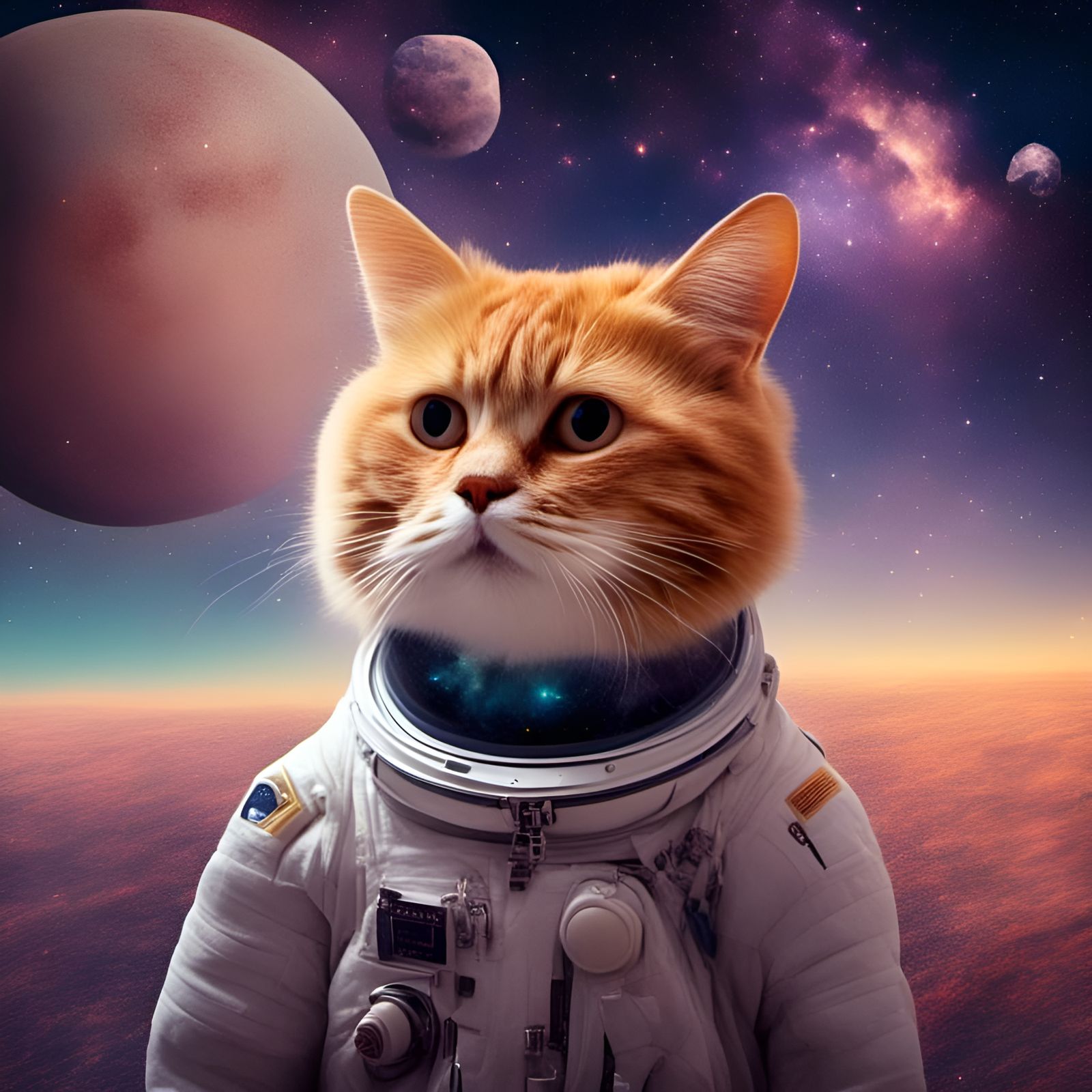 Astro Cat - AI Generated Artwork - NightCafe Creator