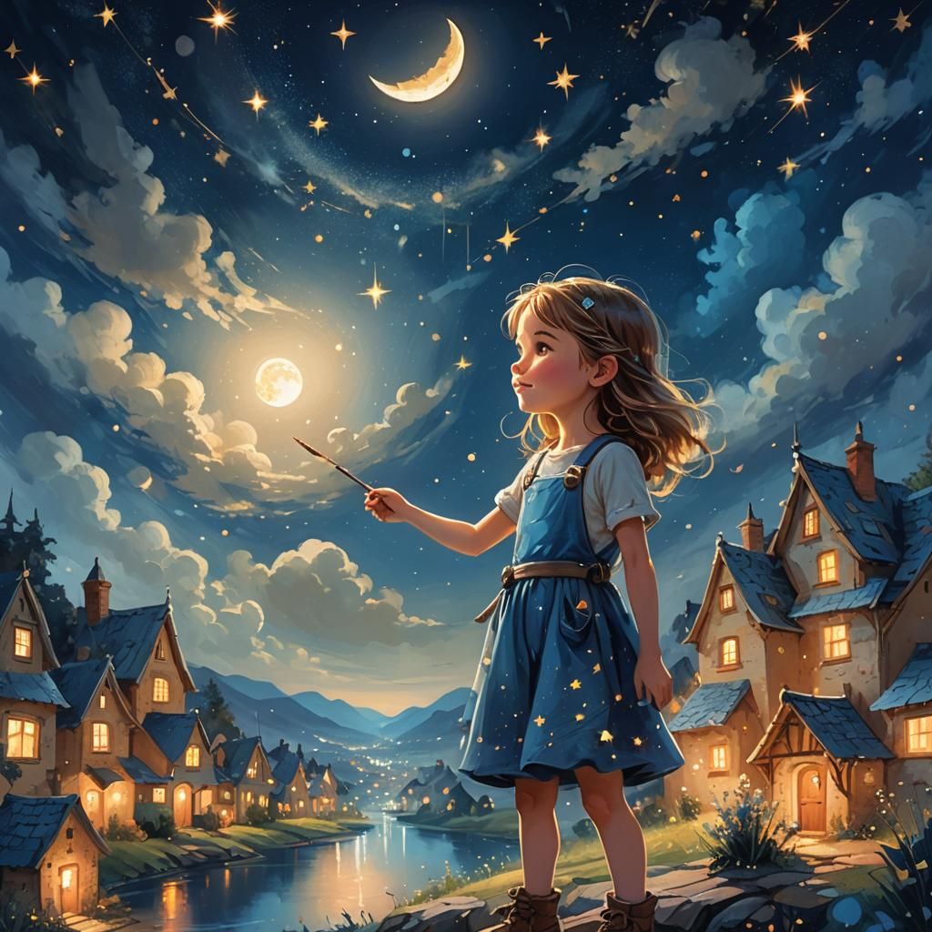 Painter of the night sky