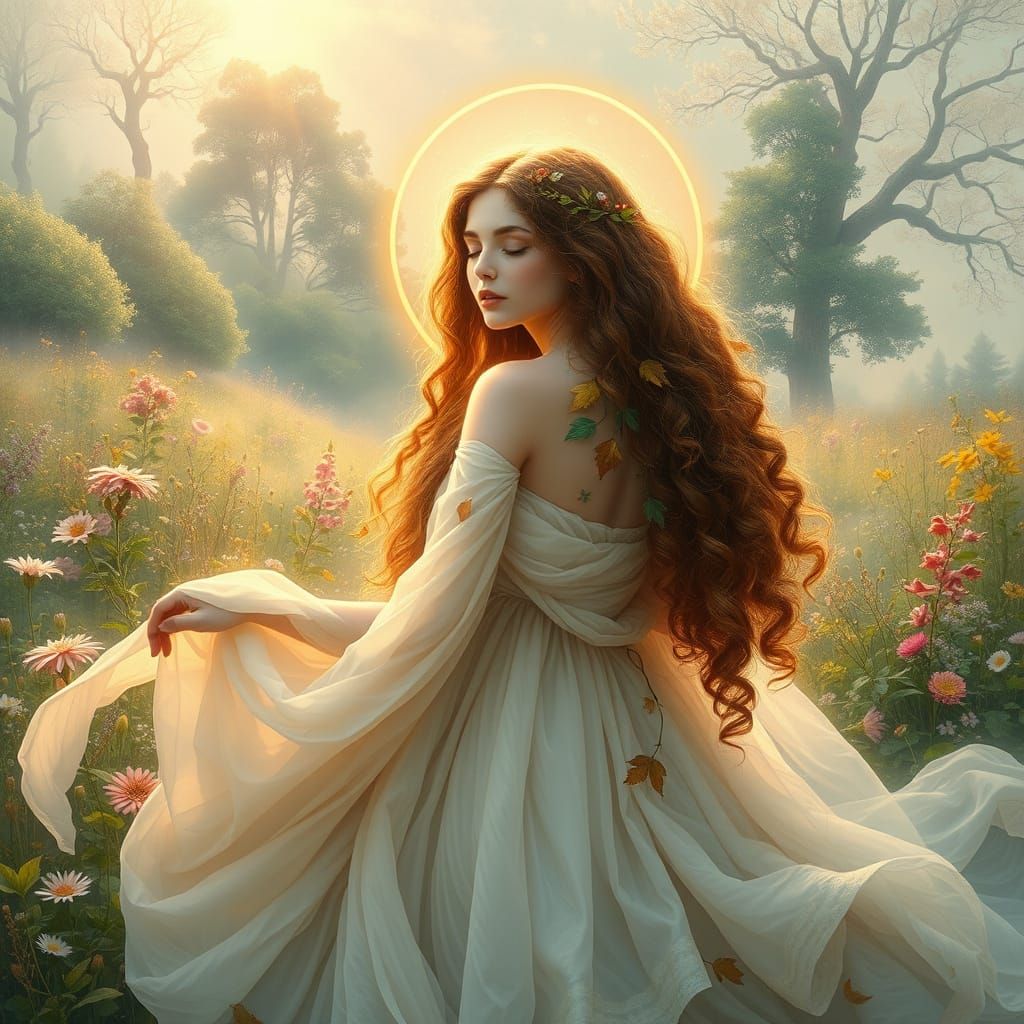 Awakening of Spring  by @Aquarius