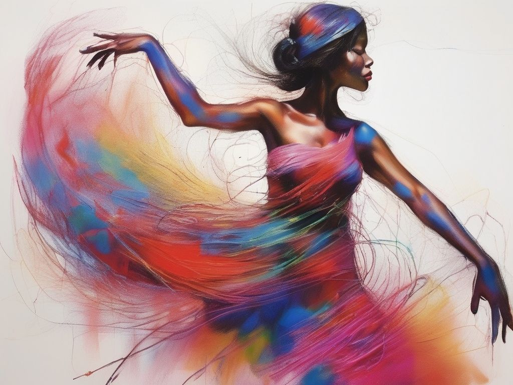 woman dancing