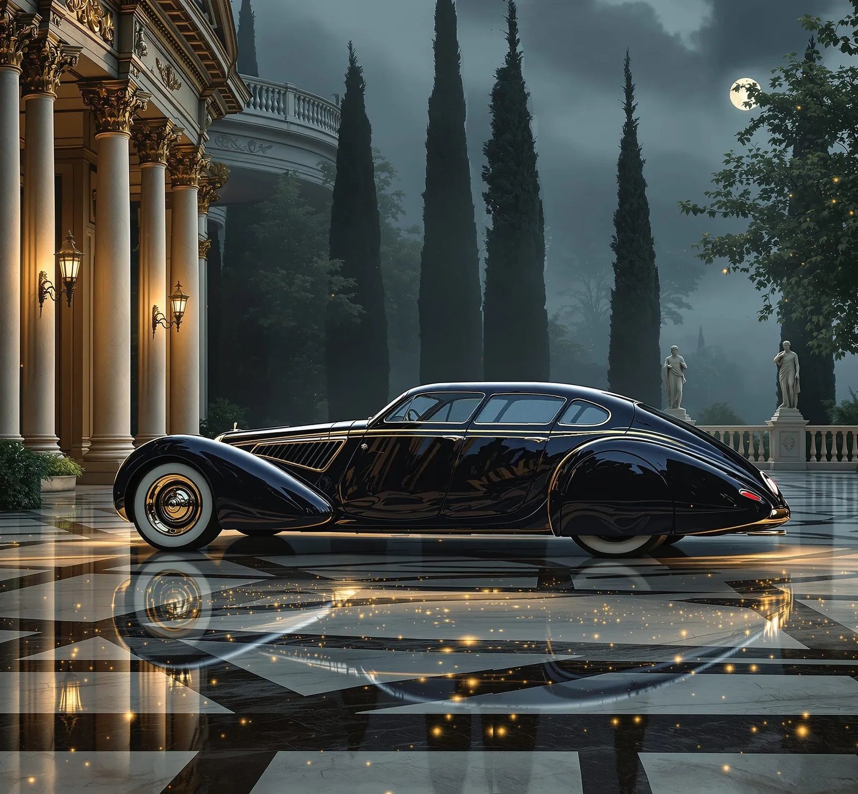 @Ramiraux 1939 Alfa Romeo Touring Berlina Coupé