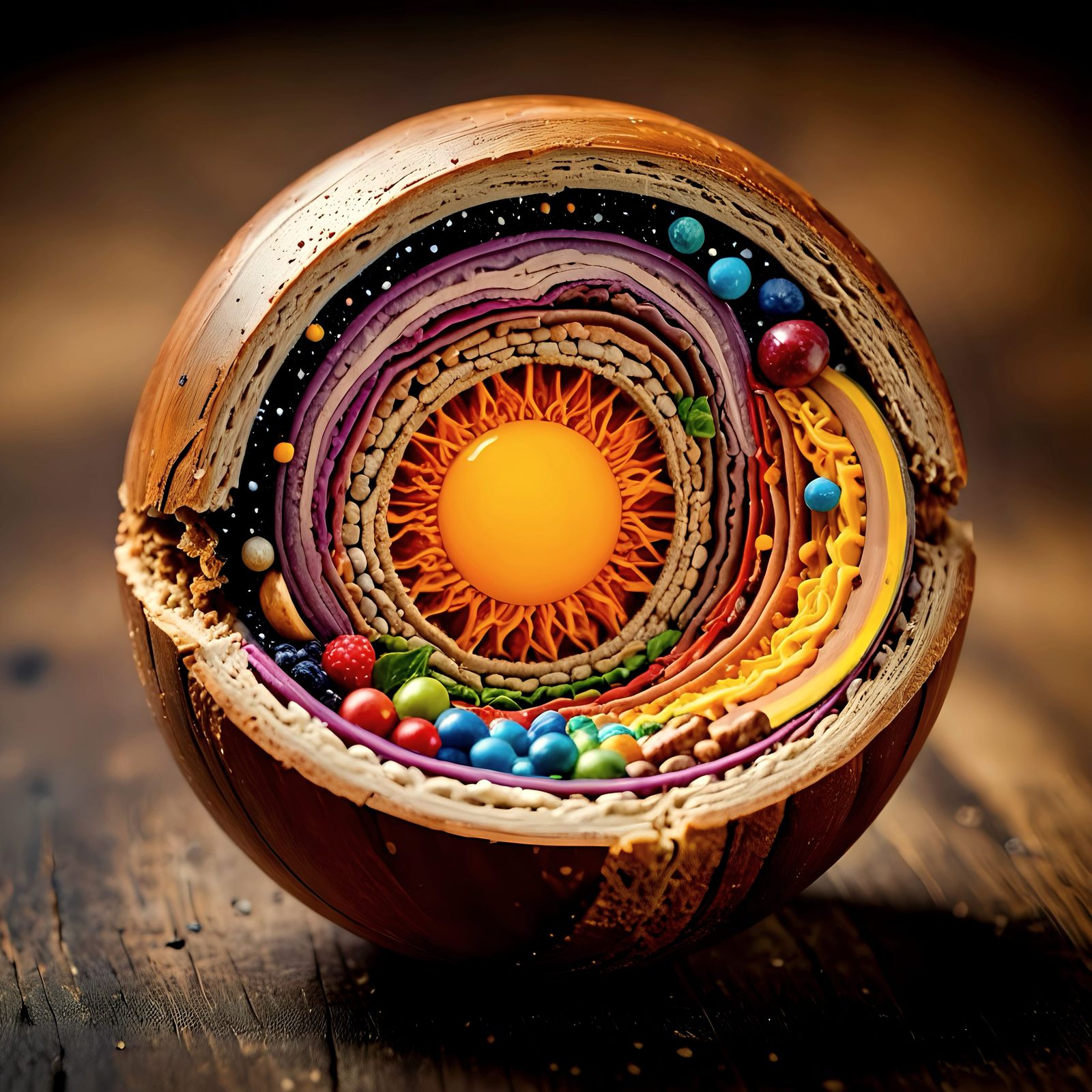 Visible Universe in a Nutshell