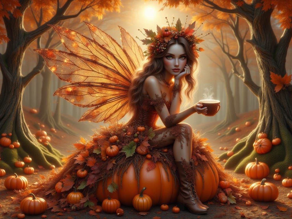 <lora:FiosAutumnOWeen:1.0> Tamsin's Cosy Pumpkin Retreat