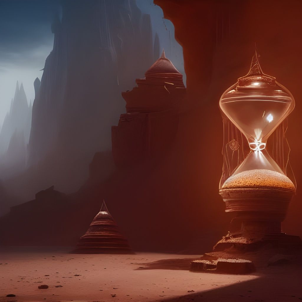 The Sands Of Time - AI Generated Artwork - NightCafe Creator