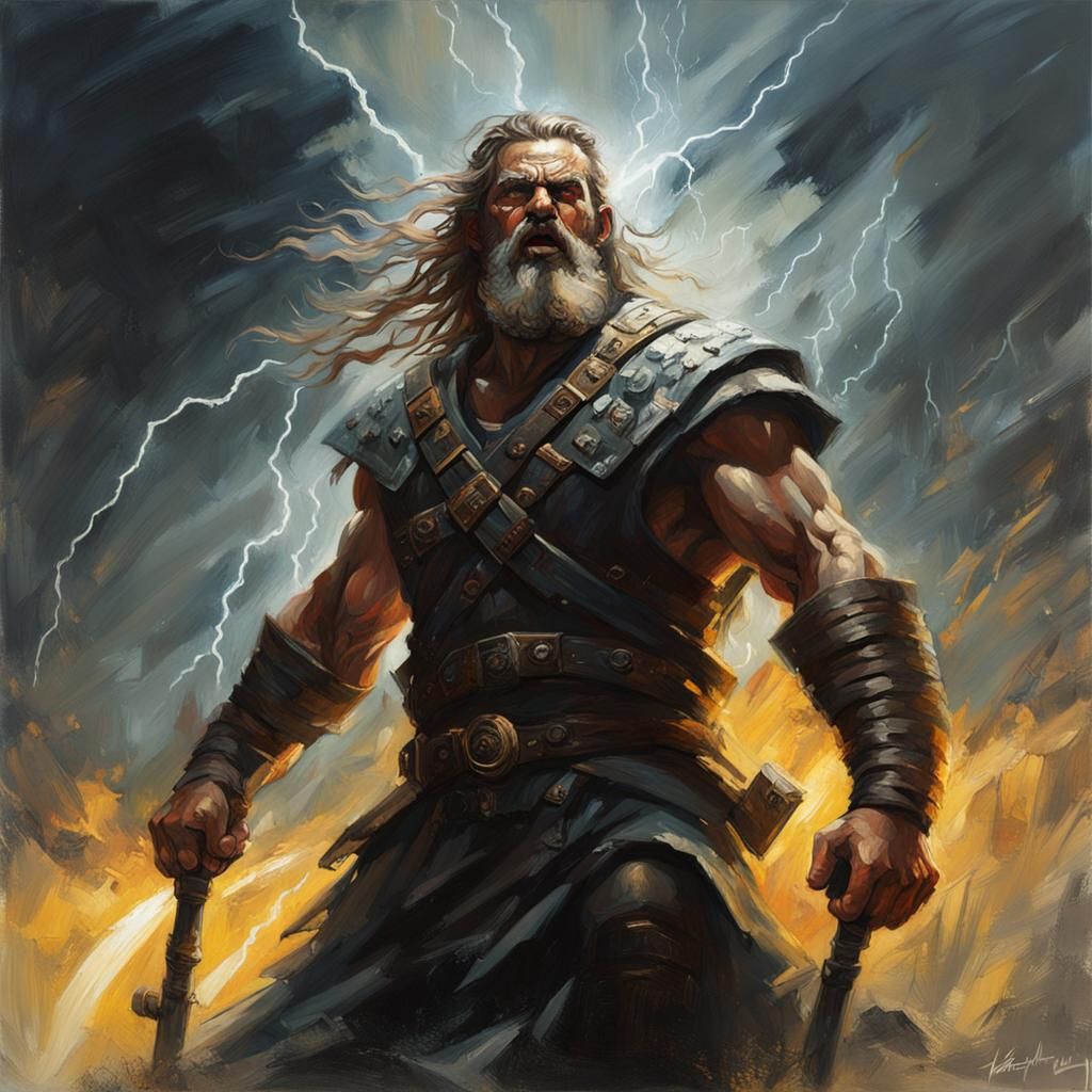 Perun Slavic god of thunder