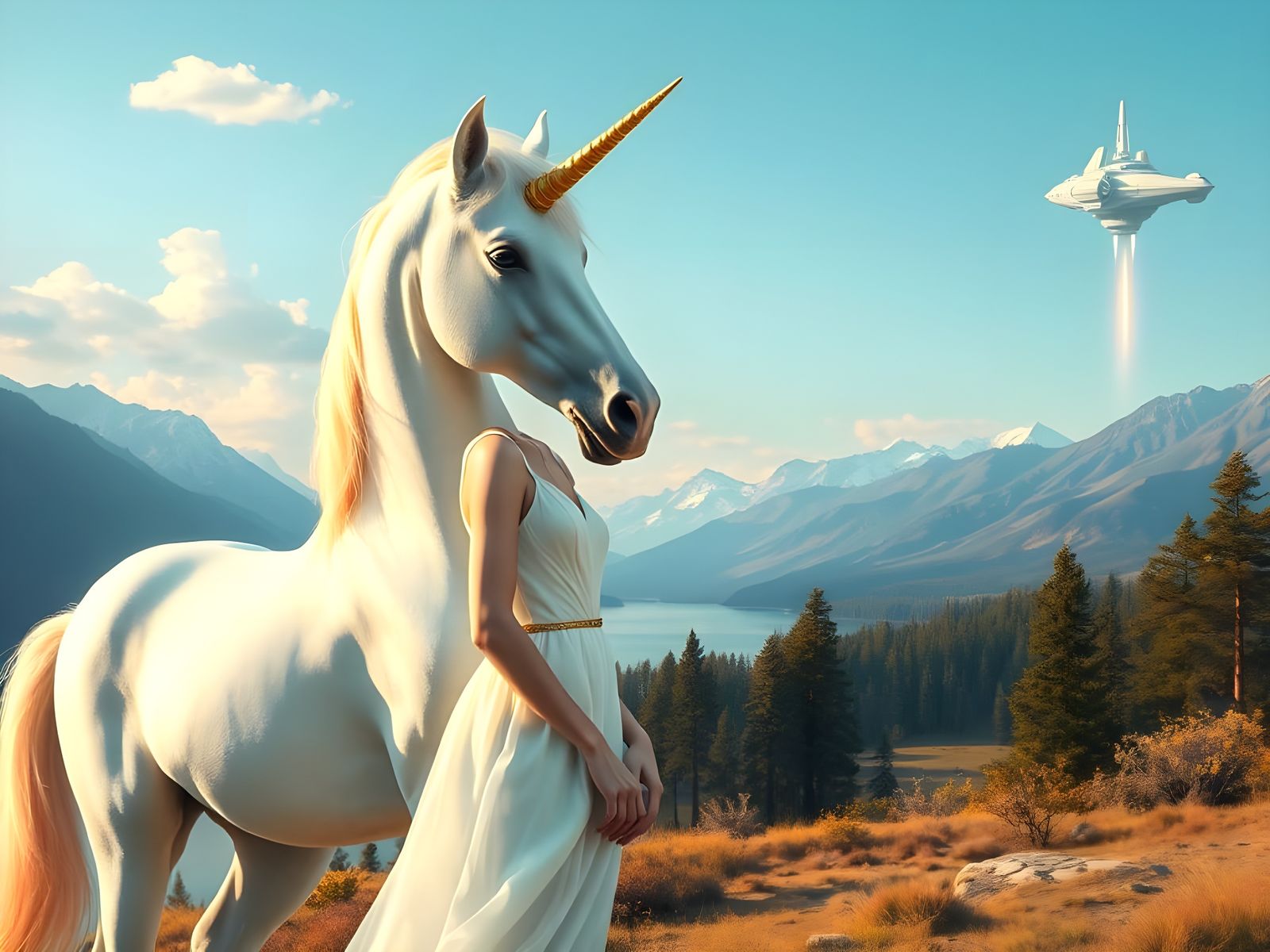 I lost my head over the unicorn  by @Gary Murakami