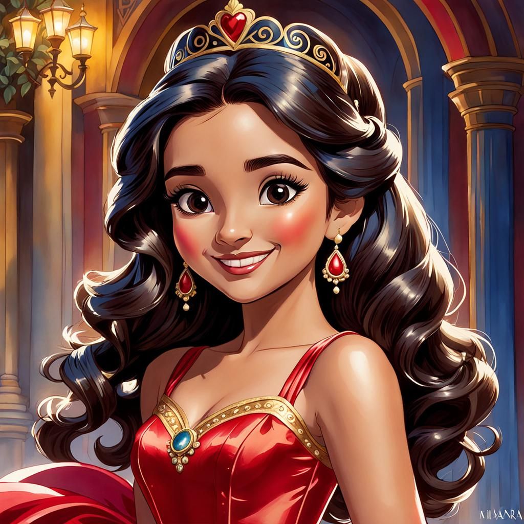 Cute Princess Elena From Elena Of Avalor Ai Generated Artwork Nightcafe Creator 3495