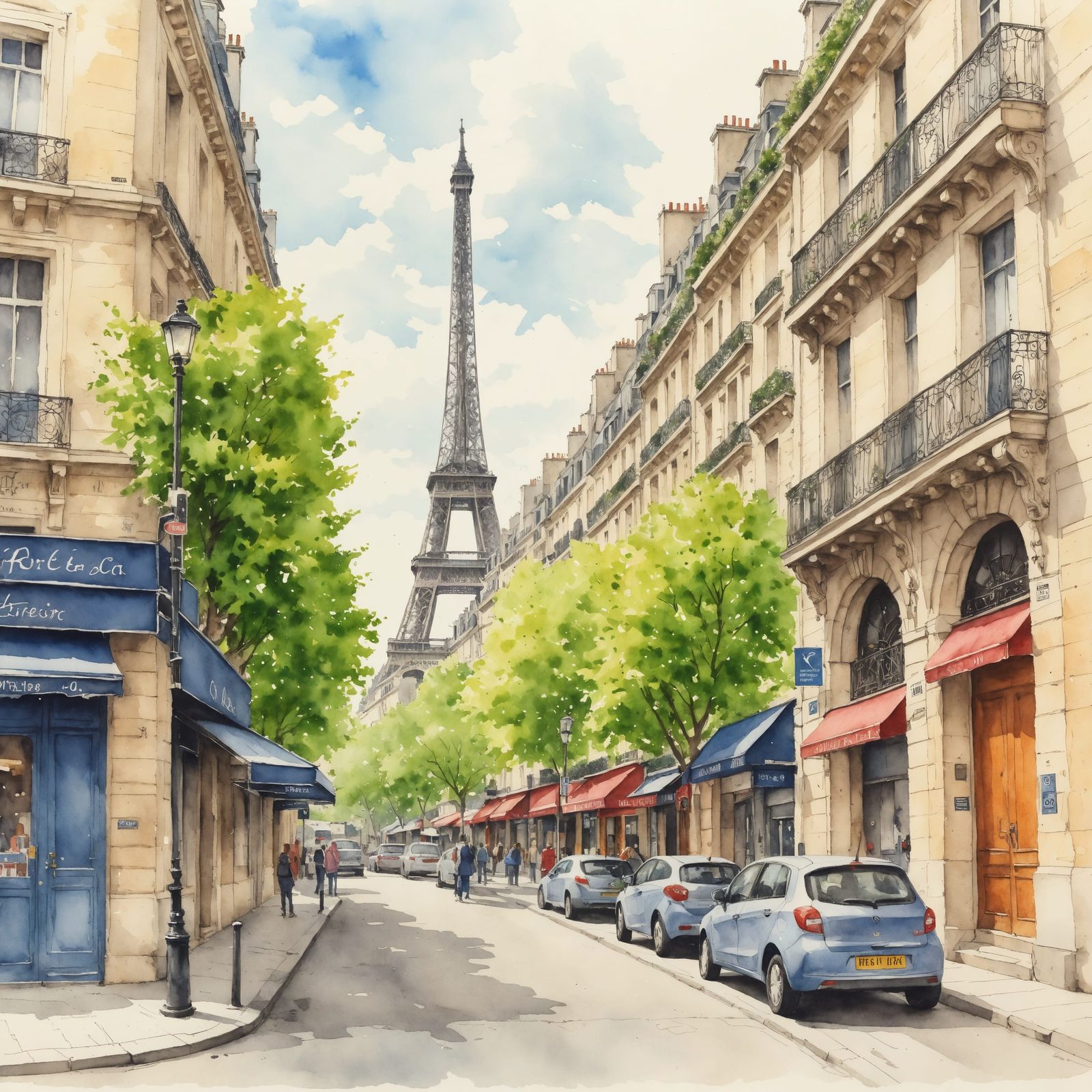 paris street view