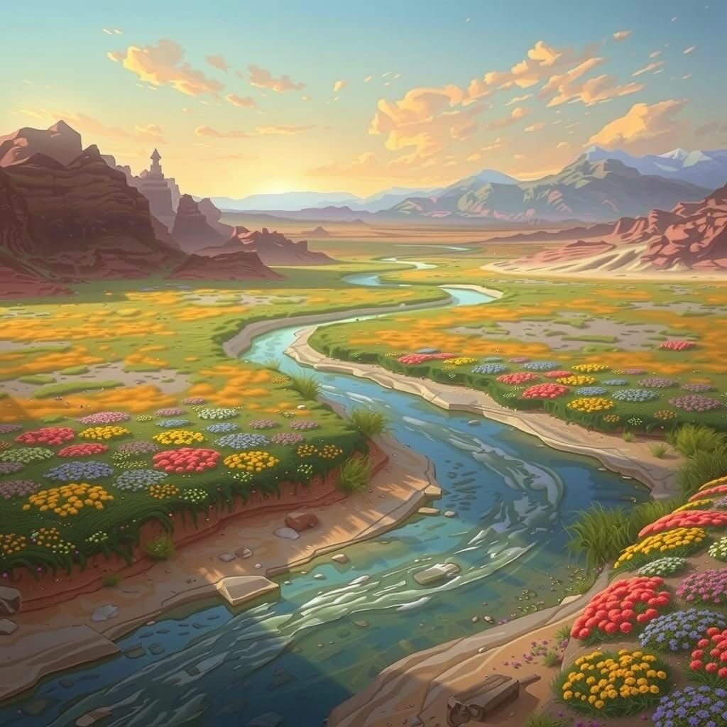 Blossoming in the Desert